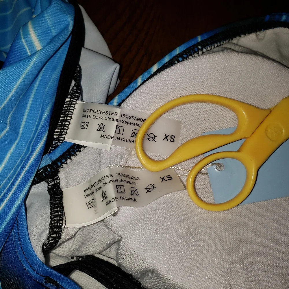 NWT 3 Piece Bathing Suit Set - Picture 5 of 9